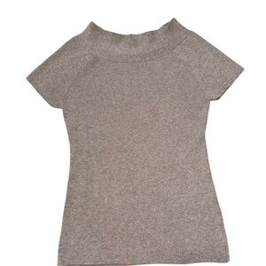 Elegant Gray Women's Top